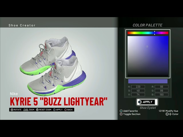 NBA 2K19 Shoe Creator | Nike Kyrie 5 