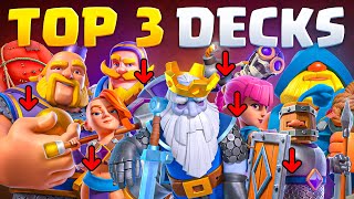 TOP 3 BEST DECKS AFTER THE NEW UPDATE! 🏆