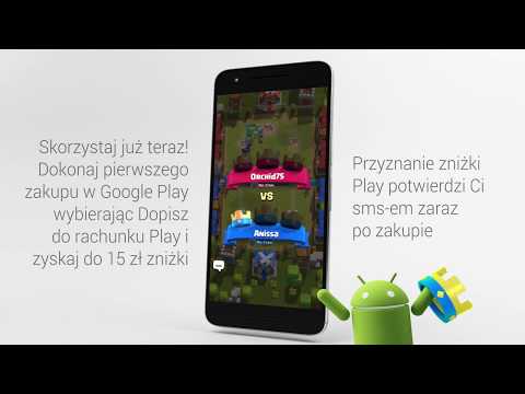 15 zł rabatu na zakupy w Google Play