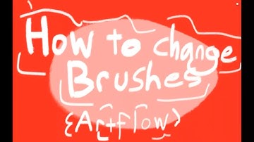 How To Change Brushes - Artflow Tutorial For Beginners