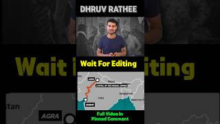 Map Video Editing | Map Editing Video | Dhruv Rathee Video Editing #shorts screenshot 3