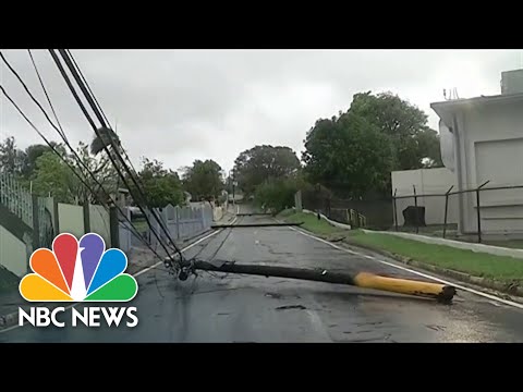 FEMA Heads To Puerto Rico After Island Left Without Power, Running Water