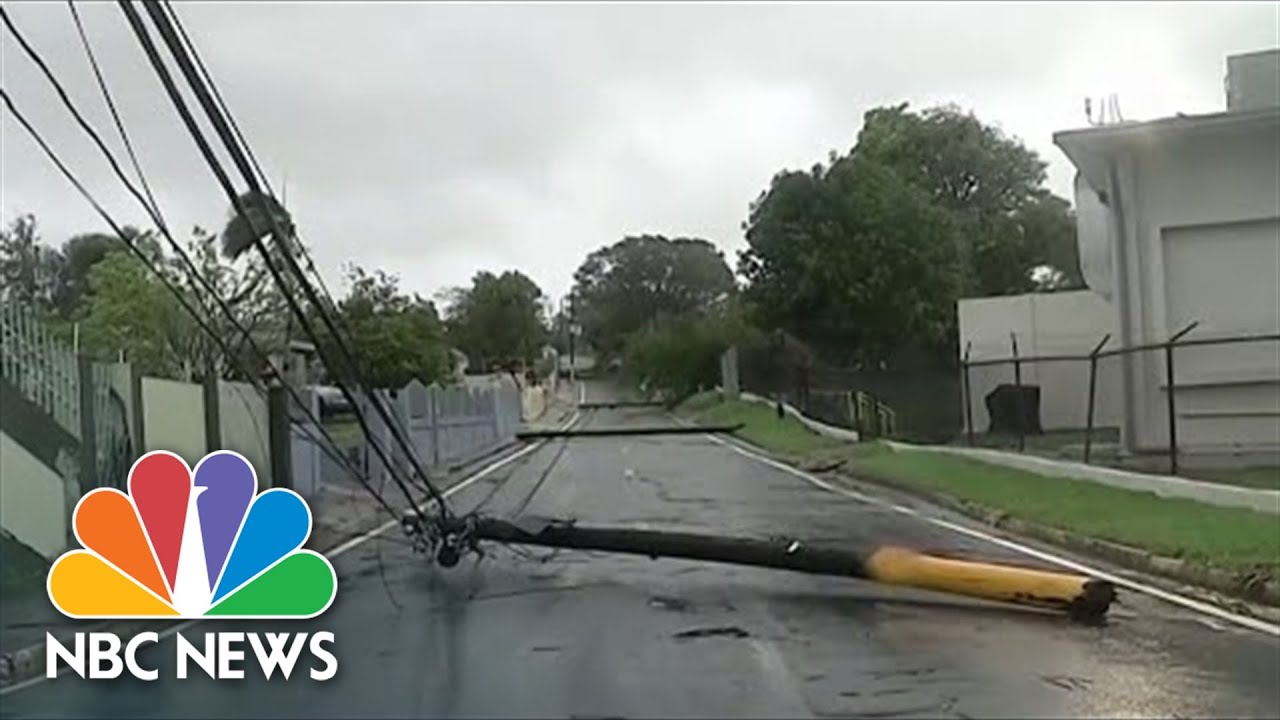 FEMA Heads To Puerto Rico After Island Left Without Power, Running Water