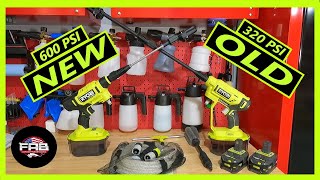 First Look at the New Ryobi 18 Volt One+ HP EZ Clean 600 PSI Pressure Washer!