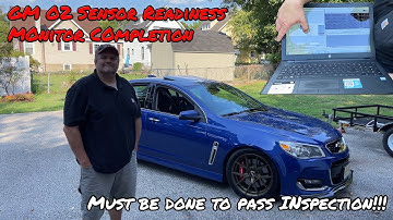 O2 Sensor Readiness Monitor Completion on GM OBDII Vehicles