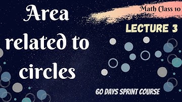 Area related to circle lecture 3| areas of combinations of plane figure |CBSE class 10 chapter 12