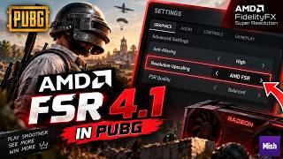 How to Enable AMD FSR 4.1 in PUBG (OFFICIAL Method Only) | Update 43.1 + Fix FSR Not Showing screenshot 5