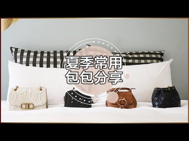 夏季常用包包分享（Chanel、Chloe、Dior、Ferrgamo）♥ Nancy