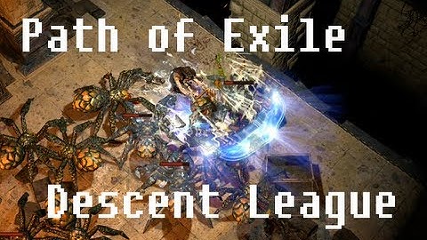 Path of Exile Descent League -- Witch -- Full Run Guide Walkthrough Let