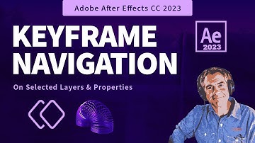 After Effects: Navigate Keyframes on Selected Layers & Properties