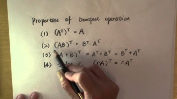 Why transpose a matrix? Part 5: how to "symmetrize" a matrix.