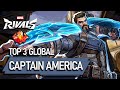TOP #3 GLOBAL CAPTAIN AMERICA ! MudRatt - MARVEL RIVALS PRO