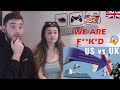 British Couple Reacts to Could US military conquer UK if it wanted to?