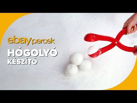 Videó: Hogyan Készítsünk Hógolyókat