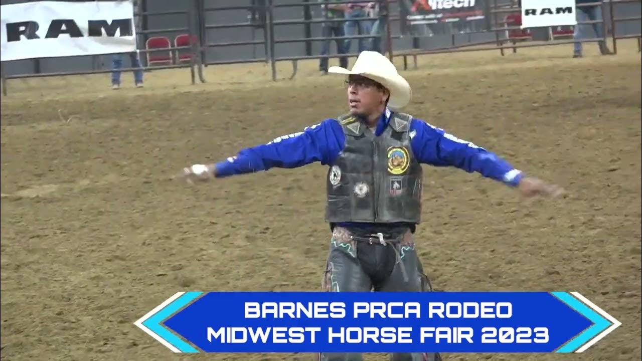 Barnes PRCA Rodeo at Midwest Horse Fair 2023! YouTube