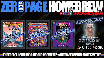 WORLD PREMIERE (7800): Attack of the PETSCII Robots, Ghosts 