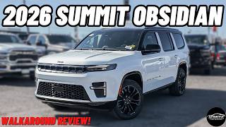 2026 JEEP GRAND WAGONEER SUMMIT OBSIDIAN! | *Full Walkaround Review* | Is It WORTH Buying?!