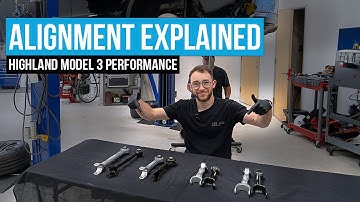 New Model 3 Performance Gets UP Suspension Links For A "Perfect Alignment"!