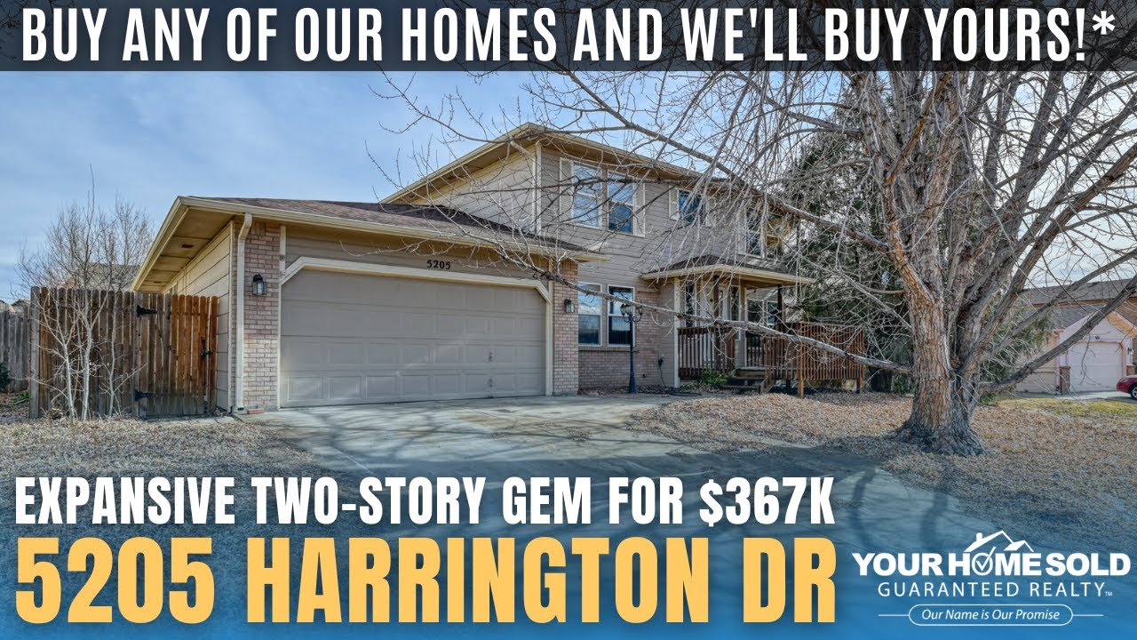 5205 Harrington Dr, Colorado Springs, CO 80911 | Expansive Two-story Gem for $367K