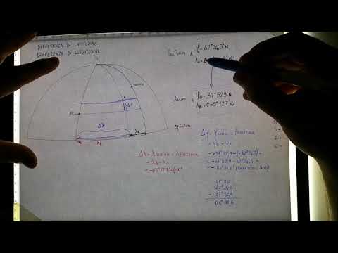 Navigazione Stimata: Lezione 2 - Differenza di Latitudine e Differenza di Longitudine