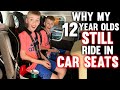 Why My 12 Year Olds Still Ride in a Car Seat - Full CAR TOUR!!