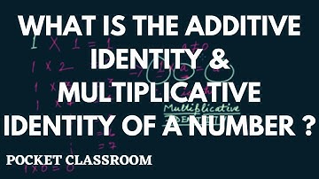 The Additive Identity & Multiplicative Identity of a Number || Grade 6