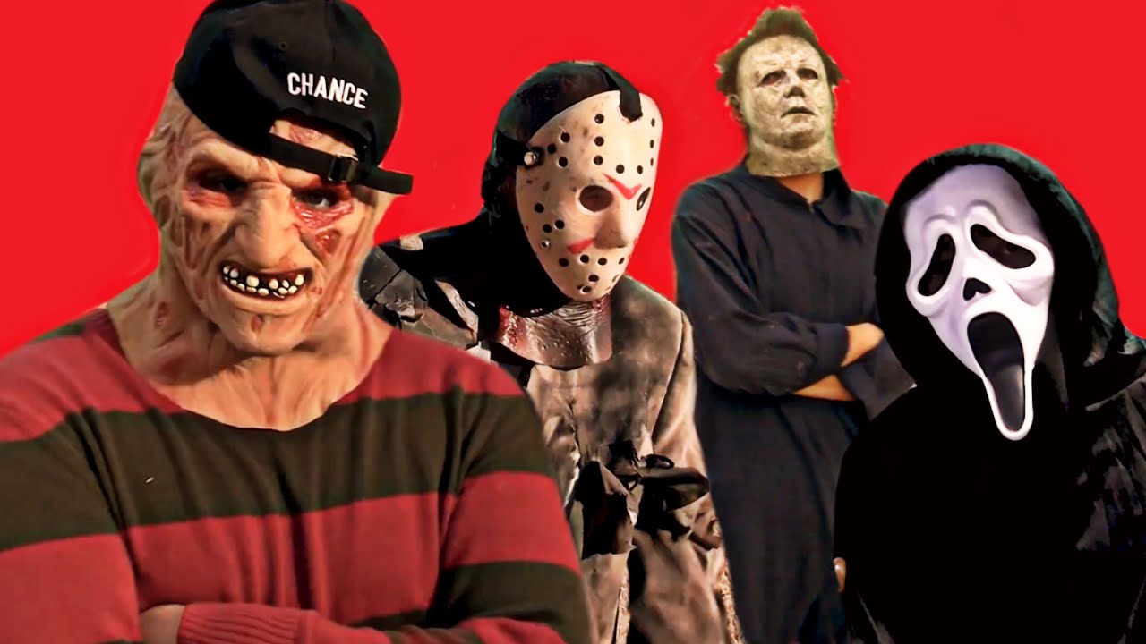 Michael Myers & Ghostface VS Freddy & Jason - Dance Battle Edition!...