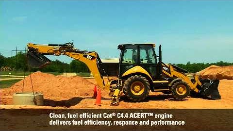 Cat F Series Backhoe Loaders at Work