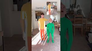 Epic GREEN SCREEN tutorial 😨 #shorts