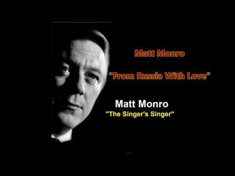 Matt Monro  - 'From Russia With Love'  (with lyrics)