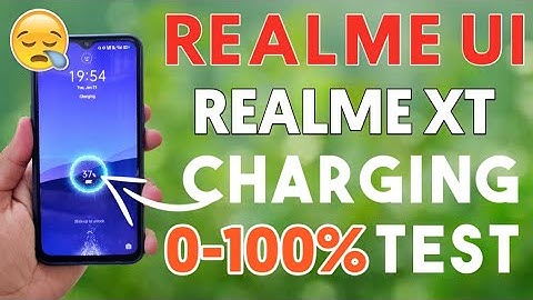 Realme UI Update Realme XT Charging Test 0-100% | Realme XT Realme UI Android 10 Update Review