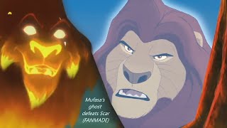 Mufasa´s Ghost defeats Scar  The Lion King (FANMADE)