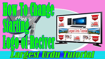 How To Change Your Dish Receiver Starting Logo urdu tutorial