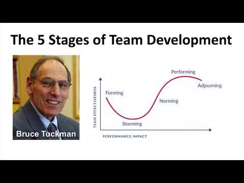 Bruce Tuckman's 5 Stages of Team Development