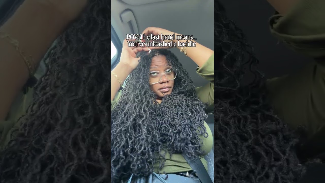 It&rsquo;s like unwrap a present Xmas morning #locs #longlocs #sisterlocks #newyear #womenwithlocs