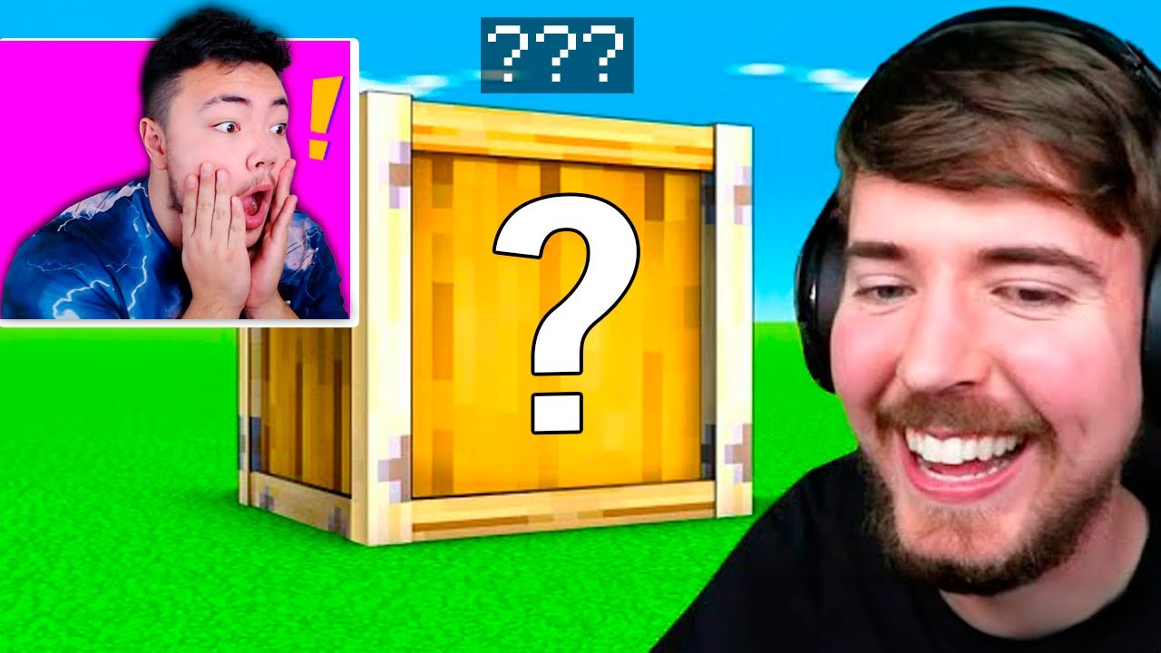 😂 Реакция Мистер БИСТ Тратит ДЕНЬГИ в Майнкрафт! Райм и Градус - YouTube