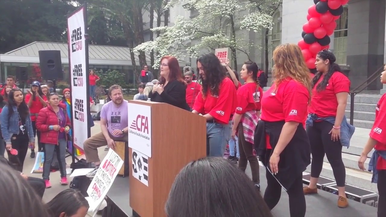 Protest Performance East Bay State Student Protest Performance - YouTube