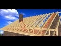 Строительство крыши пошагово. Поймут все. / Roof construction step by step (English subs)