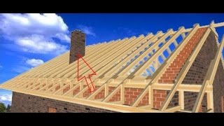 Строительство крыши пошагово. Поймут все. / Roof construction step by step (English subs)