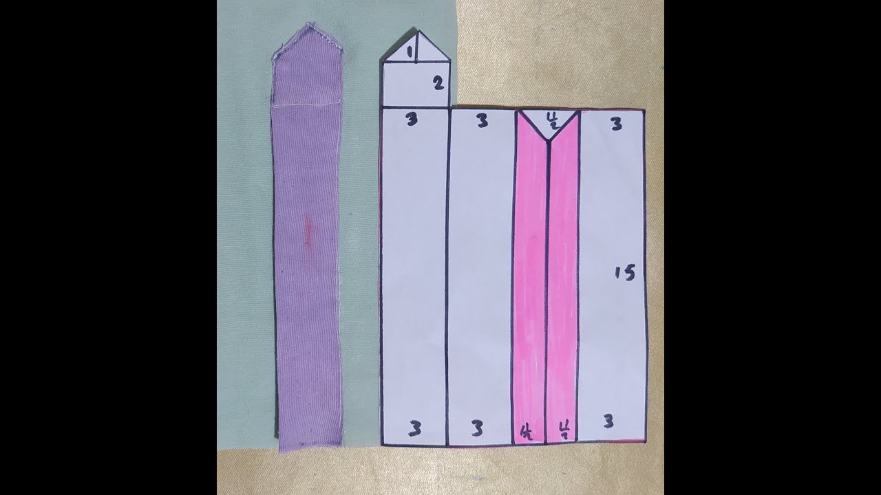 طريقة عمل فتحة كم العصفورة