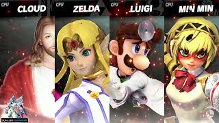 New Mods: Jesus vs Colette Zelda vs Dr. Luigi vs Aigis Min Min