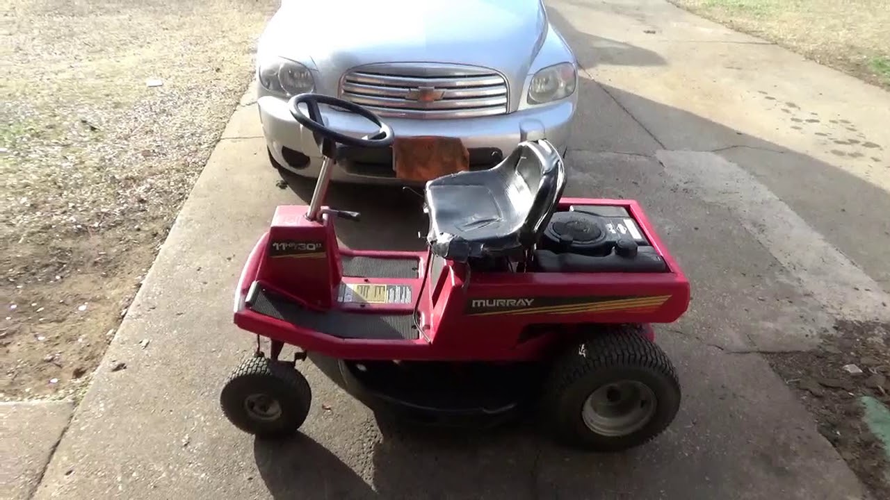 Working Trash Picked Murray Rear Engine Rider Working Trash Picked Murray Rear Engine Rider