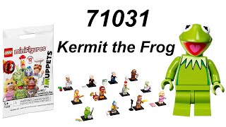 LEGO Minifigure 71033 Kermit the Frog Collectable Minifigures  - The Muppets Series Resimi