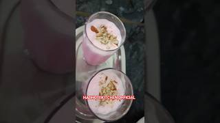 shorts Healthy And Testy Rose Syrup Shake For Summerlive subscribe cookingjuice HADOTI KITCHEN