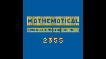 8.3 Conditional Probability, intersection and independence Math 2355