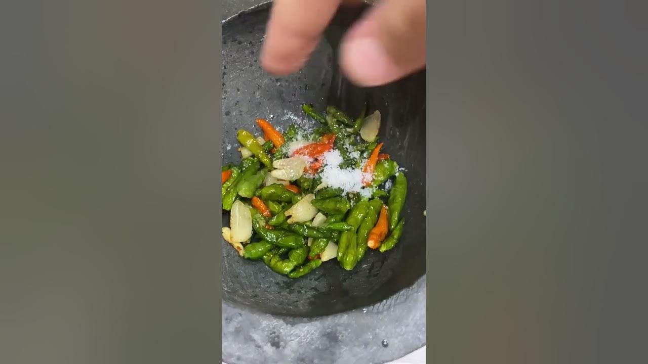 Resep sambal bawang rawit hijau