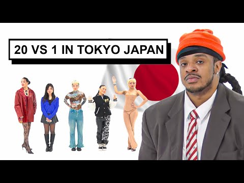 20 Japanese Women VS 1 Black Guy