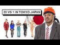 20 japanese women vs 1 black guy