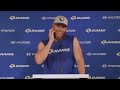 Cooper Kupp Answers Questions For The Media Leading Up To Sunday's Game Against The Ravens