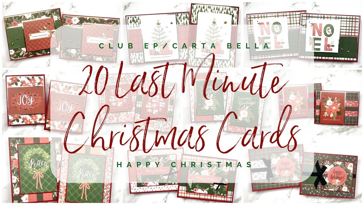 NEW! Carta Bella LETTERS TO SANTA Mega Bundle Flip-Thru Video